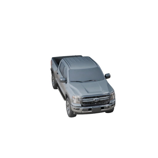 Pickup-Lkw 3D-Modell für Blender & Spiele - Realistisch PBR