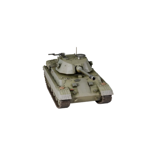 Modèle 3D de char pour Blender & Jeux - Actif PBR réaliste