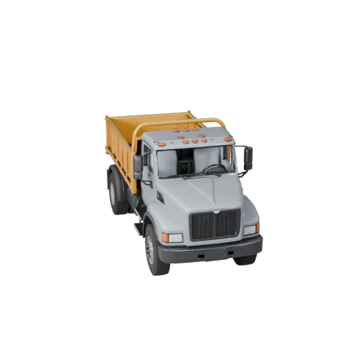 Abschleppwagen 3D-Modell für Unity - Low Poly Game Asset (Legacy)