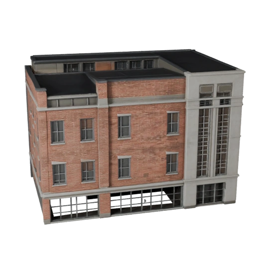 Modelo 3D de Casa Dúplex para Unreal - Activo en Tiempo Real para Escenas UE