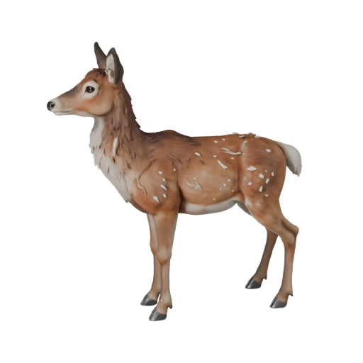 Modelo 3D de Ciervo para Blender - Asset PBR con Texturas | Libre de Regalías