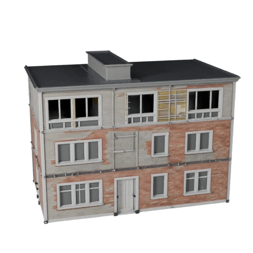 Kit de Apartamento Modular de Alto Poligonaje 3D para Archviz