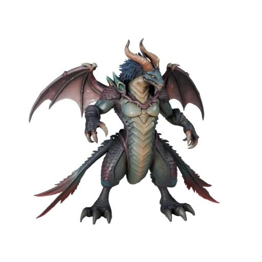 Modelo 3D de Sirena para Blender - Asset PBR con Texturas | PBR