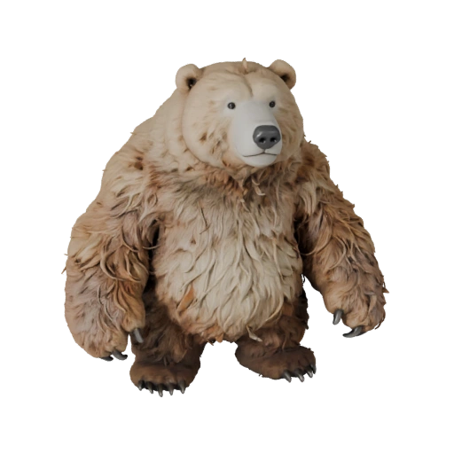 Modelo 3D Oso Polar para Blender - Asset PBR con Texturas | PBR