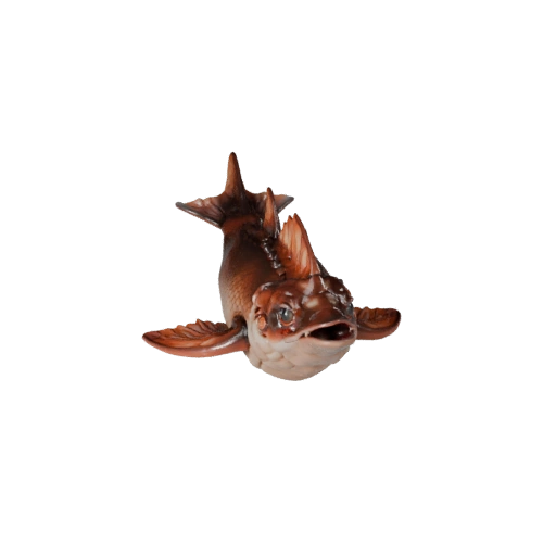Tintenfisch 3D-Modell für Blender - PBR-Asset mit Texturen | Lizenzfrei