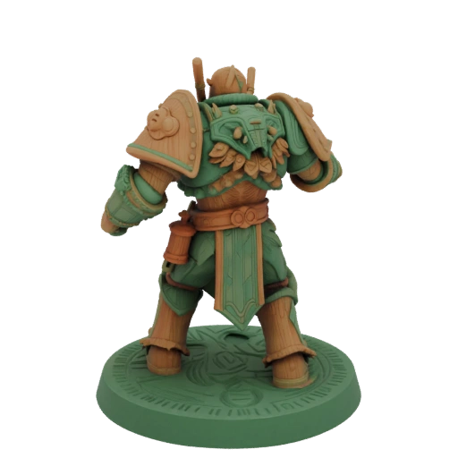 Dunkle Fantasie Ironhide Vampir Lord Miniatur STL
