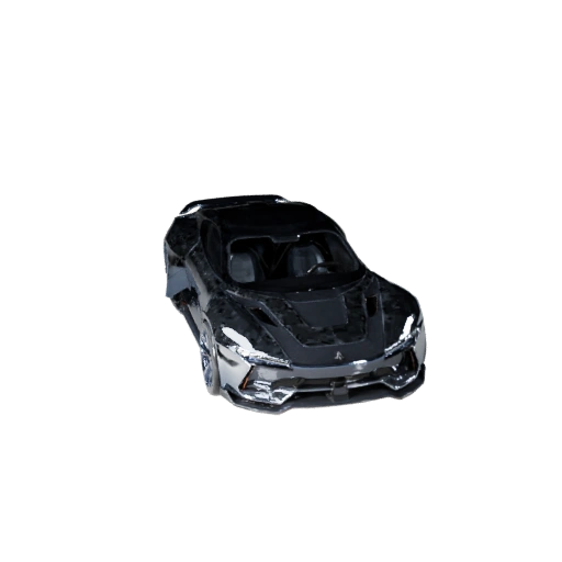 Modèle 3D de Voiture Futuriste pour Blender - Asset prêt à rendre