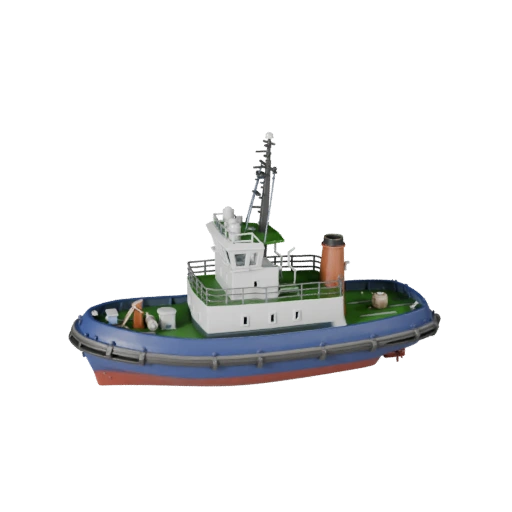 Schlepper 3D Modell für Unity - Low Poly Game Asset Pro