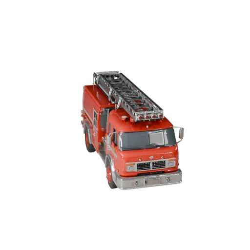 Oldtimer-Feuerwehrauto 3D-Modell für Blender & Spiele - PBR