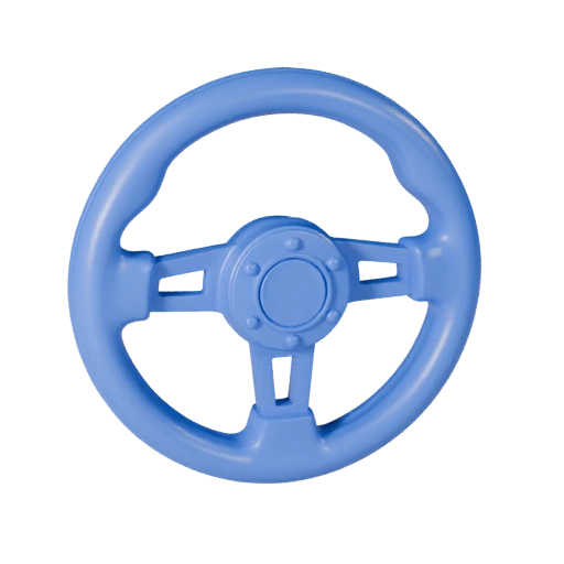 Volante Imprimível STL Modelo 3D para Colecionáveis e