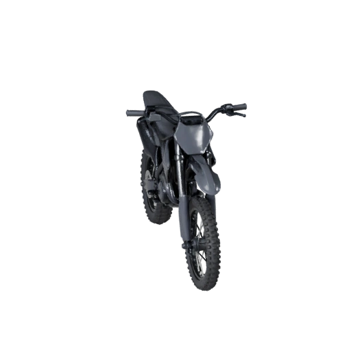 Druckbares Motocross-Motorrad STL 3D-Modell - Ausstellungsstücke & Sammlerstücke
