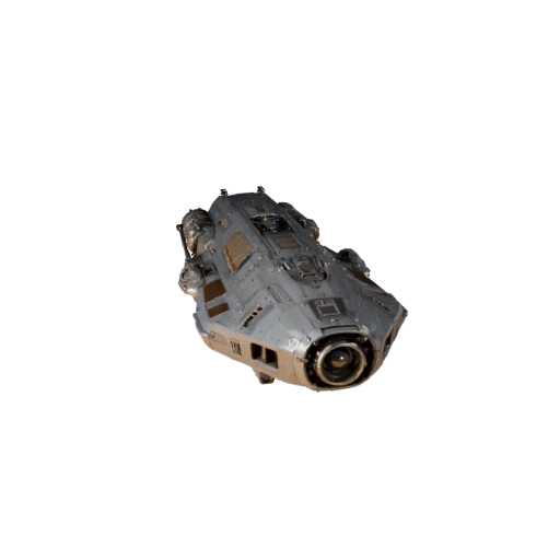 Modelo 3D de Ônibus Espacial Orbital para Unity - Asset de Jogo Low Poly