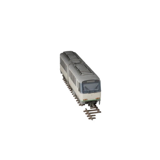 Modelo 3D de Monorraíl para Blender y Juegos - Activo PBR