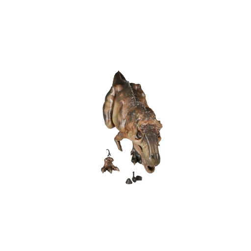 Allosaurus 3D Modell für Blender - PBR Asset mit Texturen | PBR