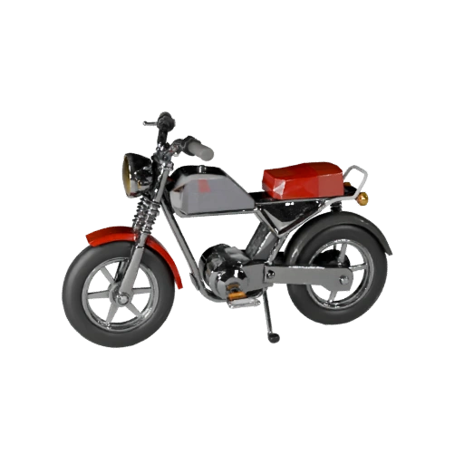 Low Poly Retro-Roller 3D-Modell für Unity & Unreal