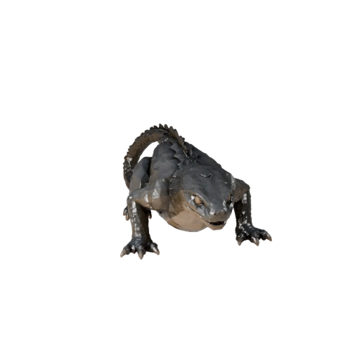 Modelo 3D Mamba Negra Polygonal Bajo - Asset de Juego Unity con FBX | PBR