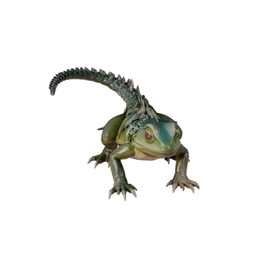 Modelo 3D de Iguana para Unity - Asset Listo para Juego, FBX | Libre de Regalías