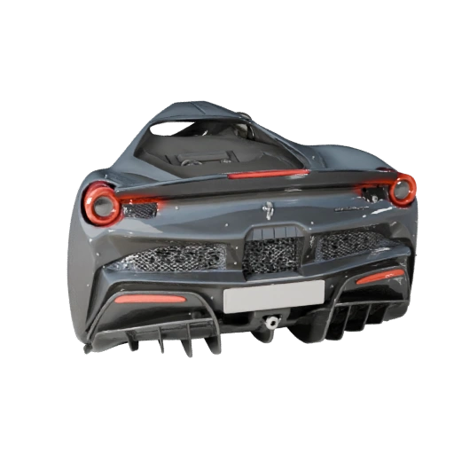 Voiture de sport inspirée de Ferrari haute poly pour studio