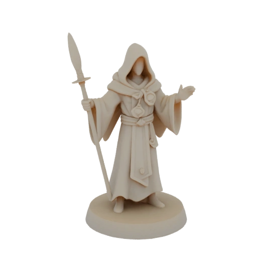 Miniatura STL de Sectario de Fantasía Oscura