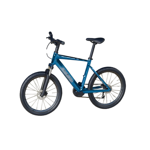 Sportfahrrad 3D-Modell für Blender & Spiele - PBR-Asset