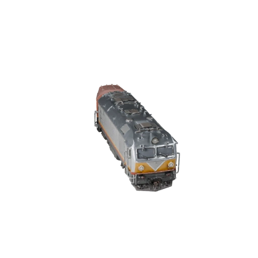 Elektrolokomotive 3D-Modell für Unreal Engine - Spiel
