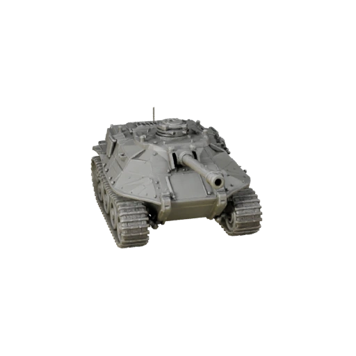 Druckbare selbstfahrende Haubitze STL 3D-Modell für
