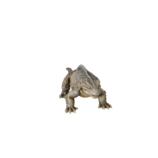 Hohe Poly Gila-Krustenechse 3D-Modell - Detailliertes STL-Asset für den Druck
