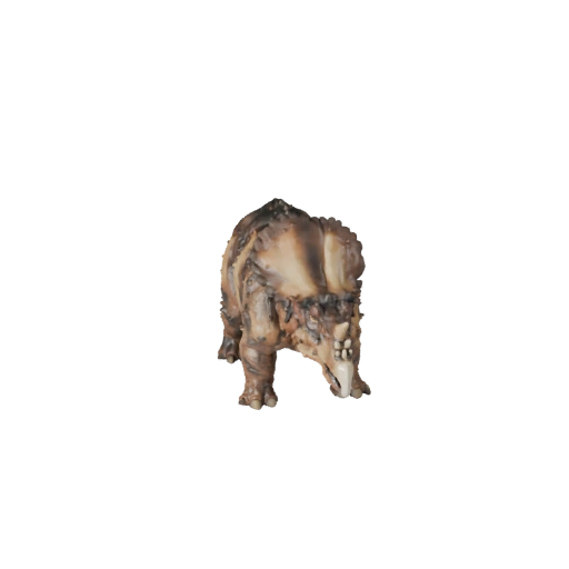 Hohe Poly Ankylosaurus 3D Modell - Detailliertes STL-Asset für den Druck