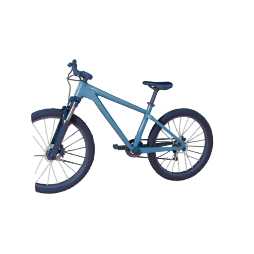 Low Poly Mountainbike 3D Model für Unity & Unreal