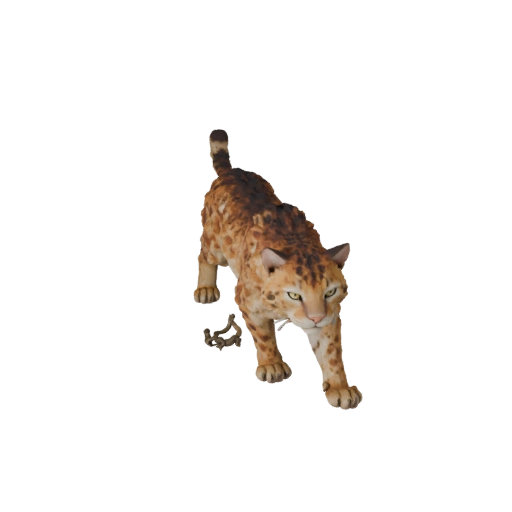 Savannah Katze 3D Modell für Blender - PBR Asset mit Texturen