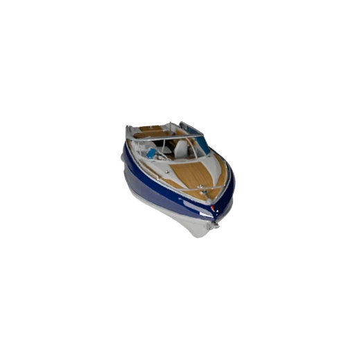 نموذج قارب سريع ثلاثي الأبعاد لبرنامج Blender والألعاب - أصل PBR