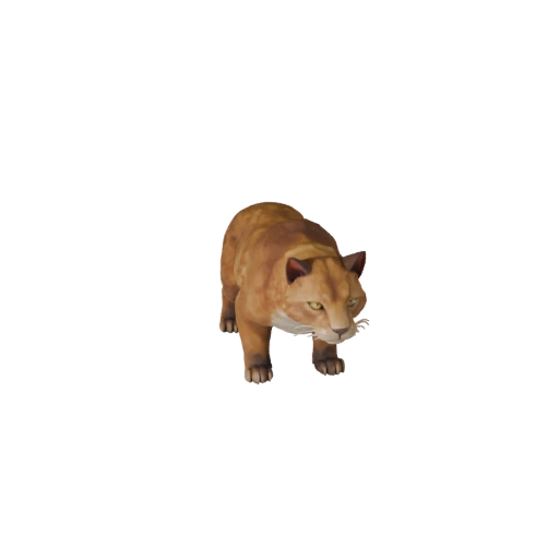 Modèle 3D Otari Low Poly - Asset Unity avec FBX | Libre de droits
