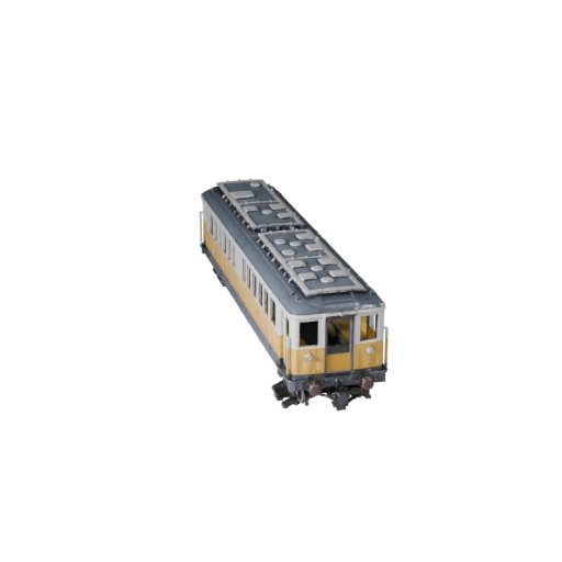 Modelo 3D de Monorraíl para Unreal Engine - Asset Listo para Juegos