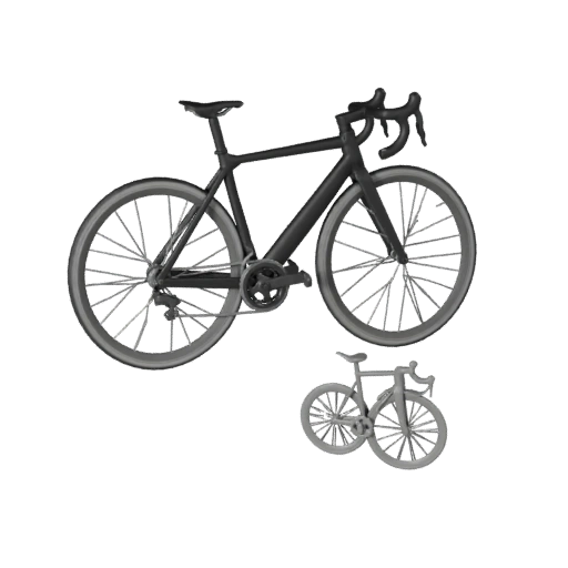 Modelo 3D Imprimible de Bicicleta de Carretera STL para Coleccionables y