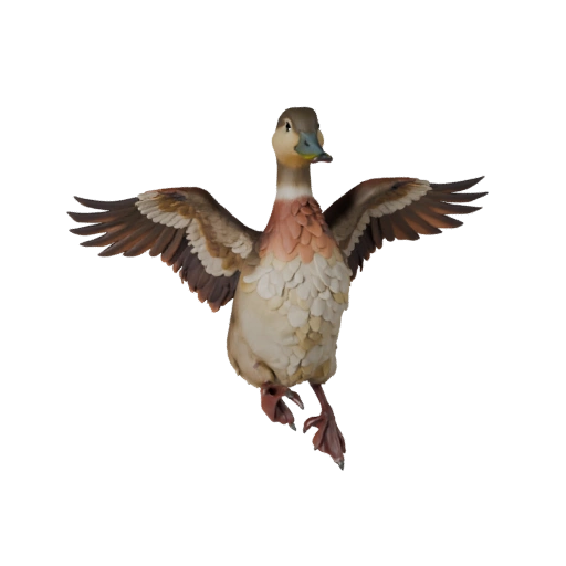 Ente 3D Modell für Unity - Spielfertiges Asset, FBX | Lizenzfrei