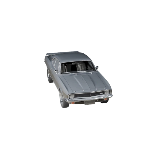 Oldtimer Muscle Car 3D Modell für Blender & Spiele - PBR