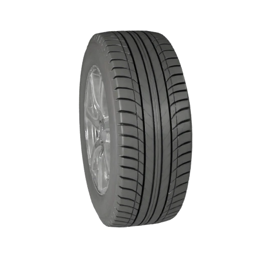 Modèle 3D de pneu de voiture pour Blender & Jeux - Asset PBR