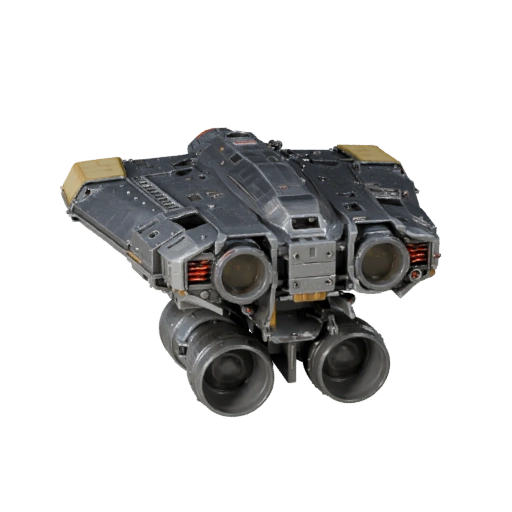 Modelo 3D de Ônibus Espacial Orbital - Ativo de Transporte PBR Pronto para Jogo