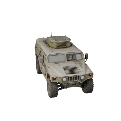 Modelo 3D Humvee para Blender - Asset Profesional Listo para Renderizar