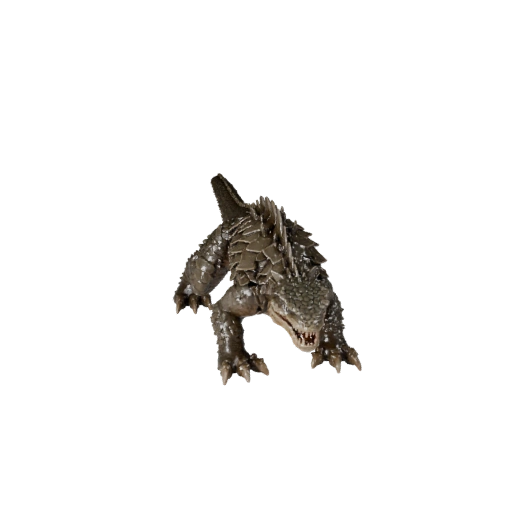 Gila-Krustenechse 3D-Modell für Einheit - Spielfertiges Asset, FBX | PBR