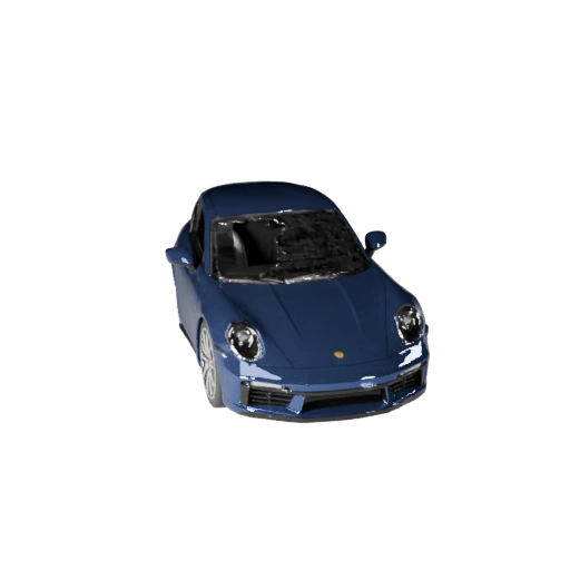 Imprimible Coche Deportivo Inspirado en Porsche STL Modelo 3D para