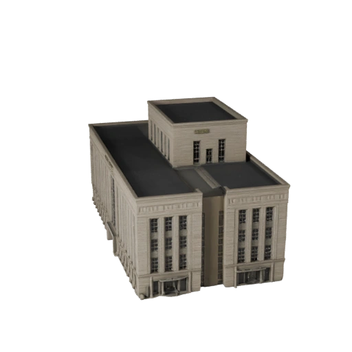 Elektrisches Umspannwerk 3D-Modell für Unity - Spiel-Asset