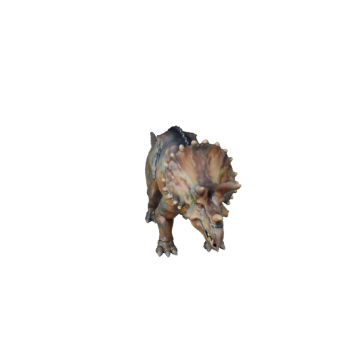 Triceratops 3D Modell für Unity - Spielfertiges Asset, FBX | PBR