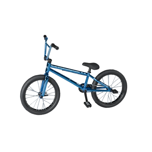Spielbereit BMX Rad 3D Modell für Echtzeitnutzung PBR Asset