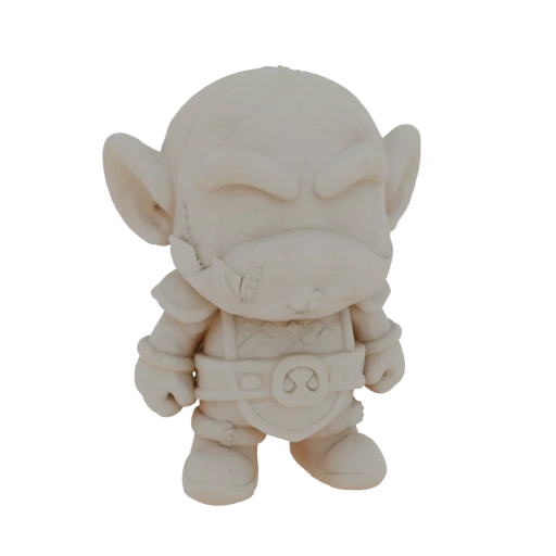 Fantasy Zwerg Krieger Miniatur STL - Tarnkappe