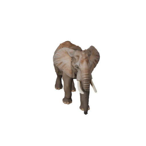 Modèle 3D d'éléphant d'Afrique pour Blender - Asset PBR avec Textures