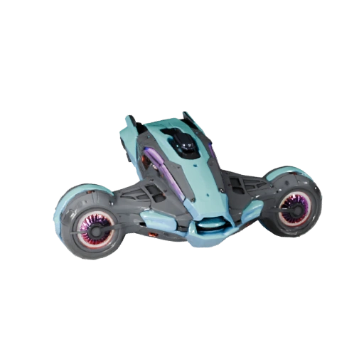 Modèle 3D Hover Bike pour Unity - Asset de jeu low poly