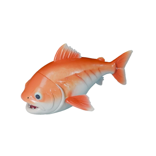 Modelo 3D de Salmón Caricatura - Recurso Estilizado para Animación | PBR