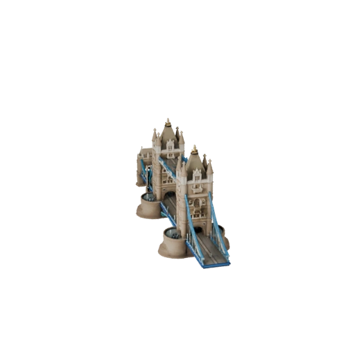 Tower Bridge 3D Modell für Unity - Spiel-Asset für Architektur