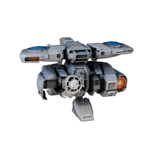 Mech Transport Walker 3D Modell für Unity - Low Poly Spiel